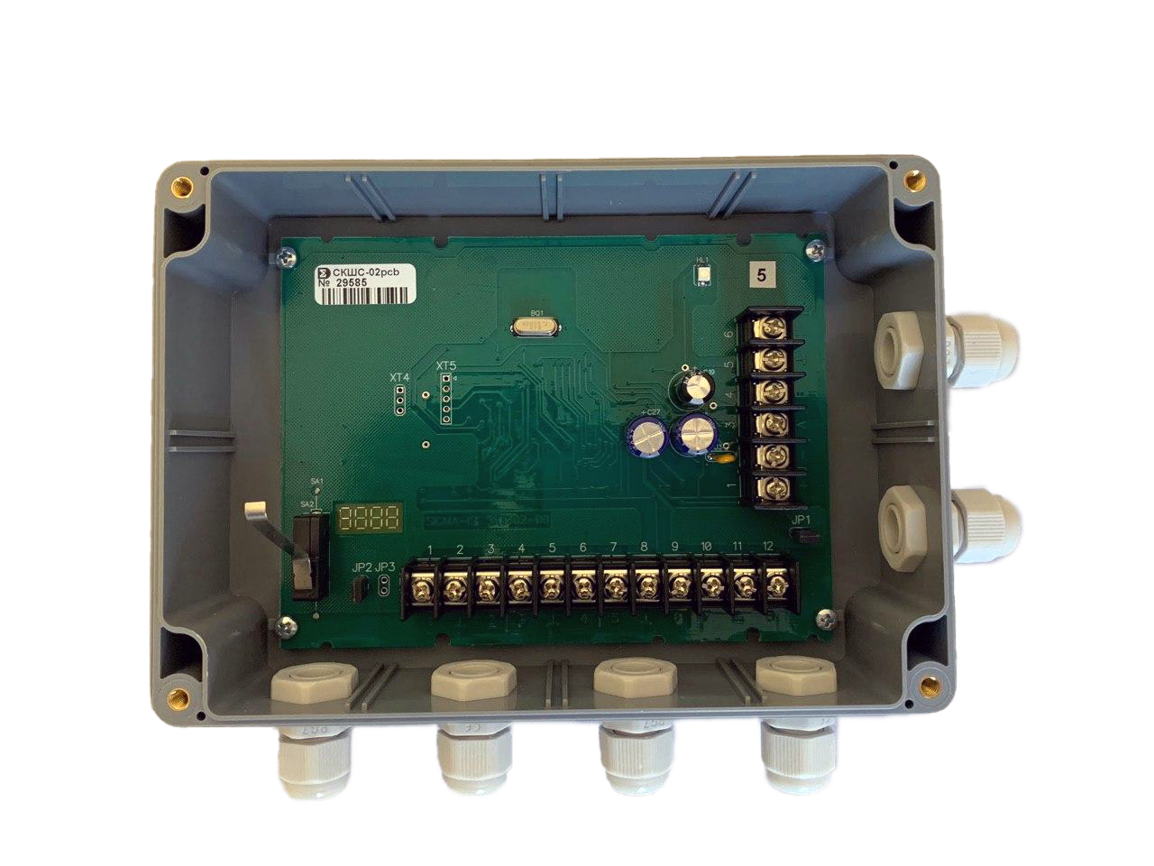 Сетевой Контроллер Шлейфов Сигнализации СКШС-02 IP65